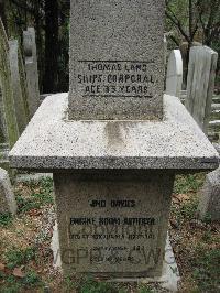 Hong Kong Cemetery - Davies, J